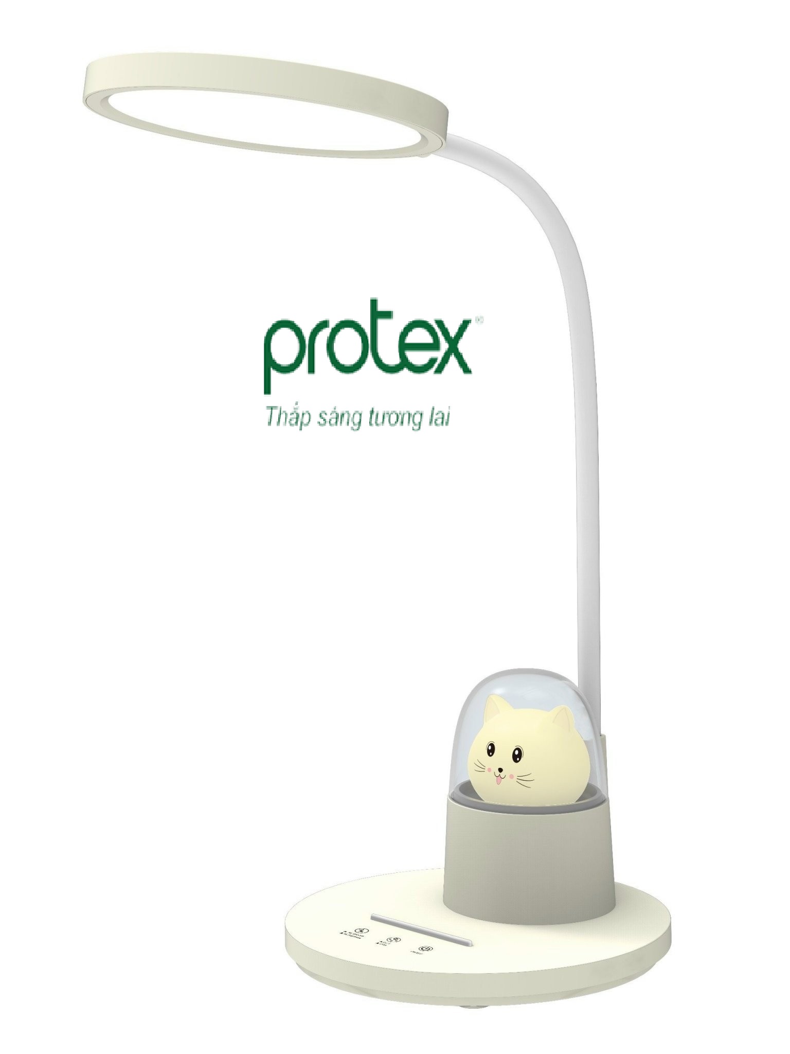 Đèn bàn PROTEX dòng cao cấp PR021L - Tích điện