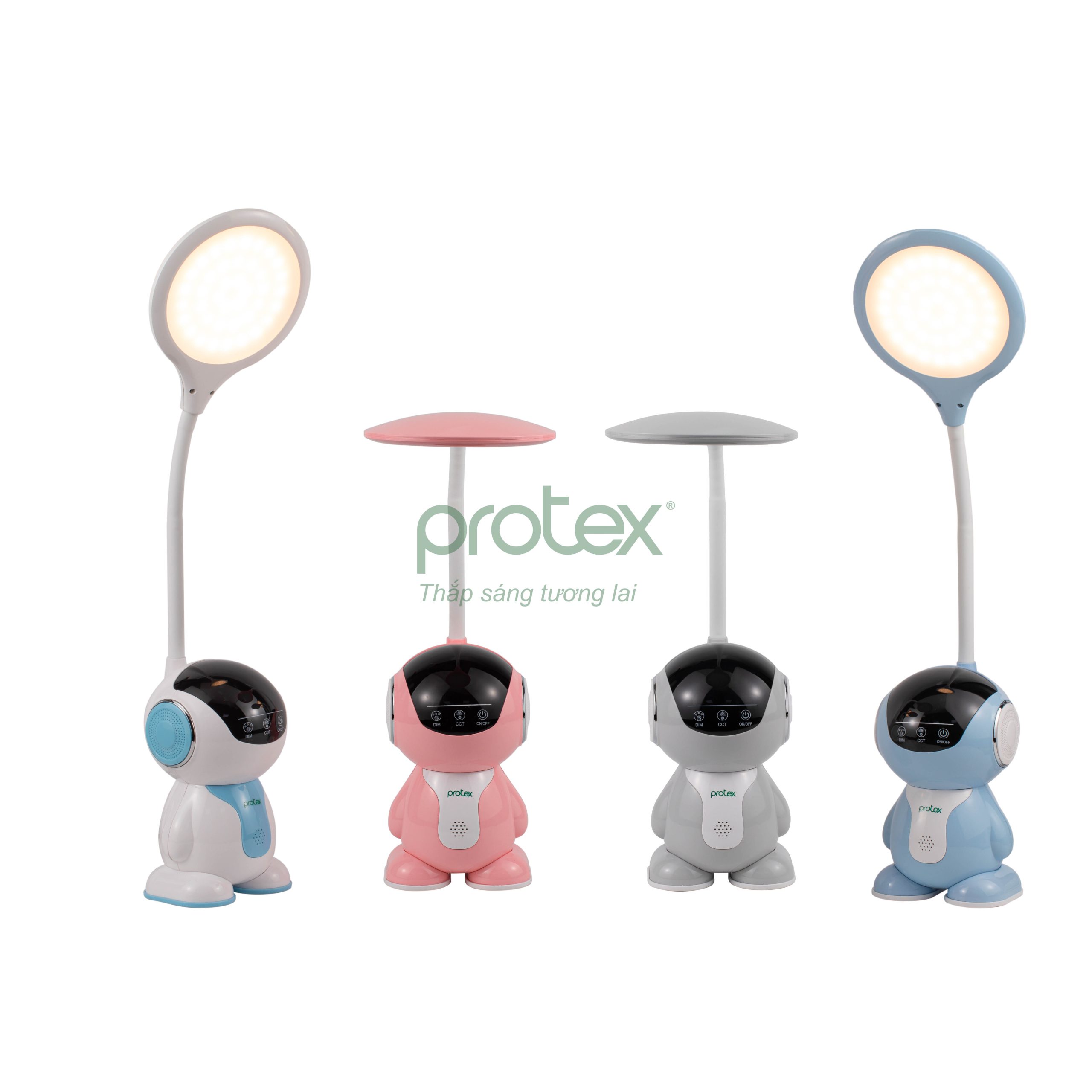 Đèn bàn PROTEX dòng cao cấp PR032L Rô bốt